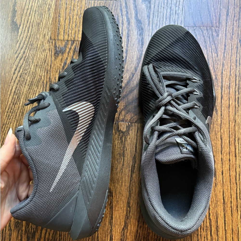 Nike Men’s Training Black and Gray Athletic Shoes - worn once